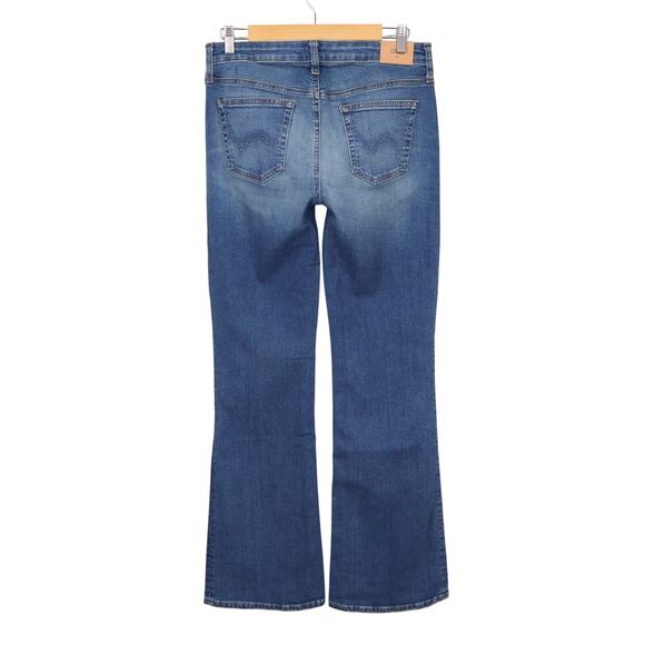 NWT Edwin Lark Mid-Rise Bootcut Stretch Denim Jean In Flashback Blue Size 29 - Picture 2 of 6